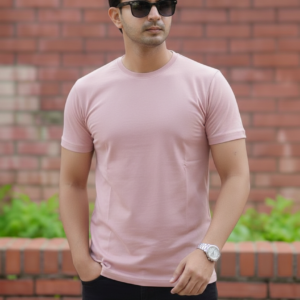 Mens Premium Blank T-shirt - Pink